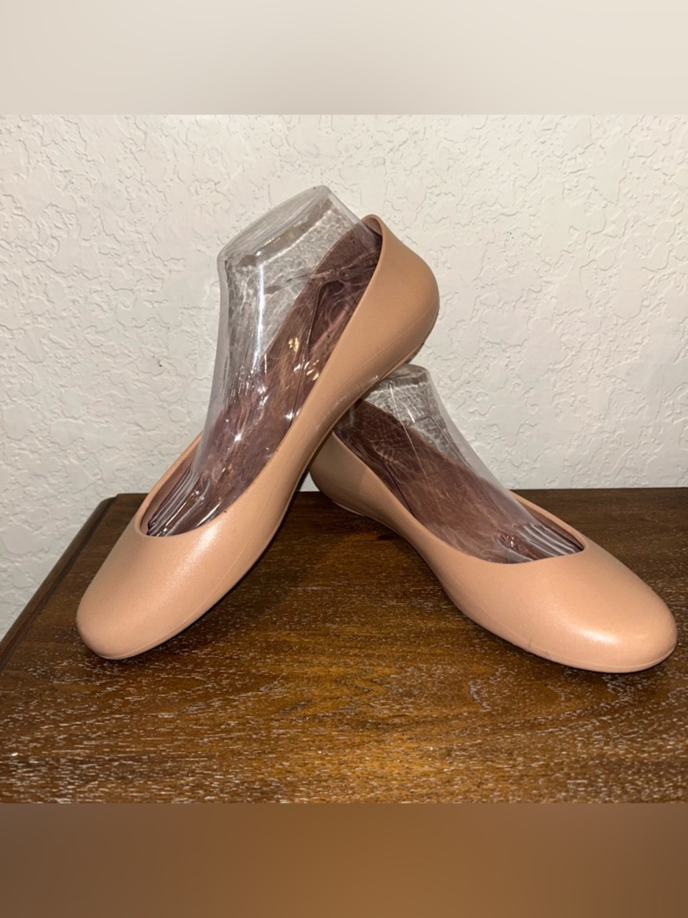 Okabashi Georgia Slip On Ballet Flat Jelly Shoes